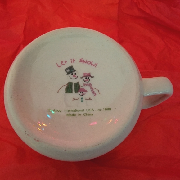 LET IT SNOW  child plate set - Picture 8 of 16